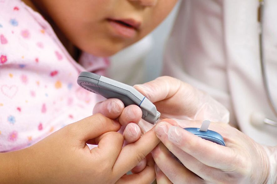 Diabetul de tip 1 este frecvent la copii și necesită controlul zahărului din sânge