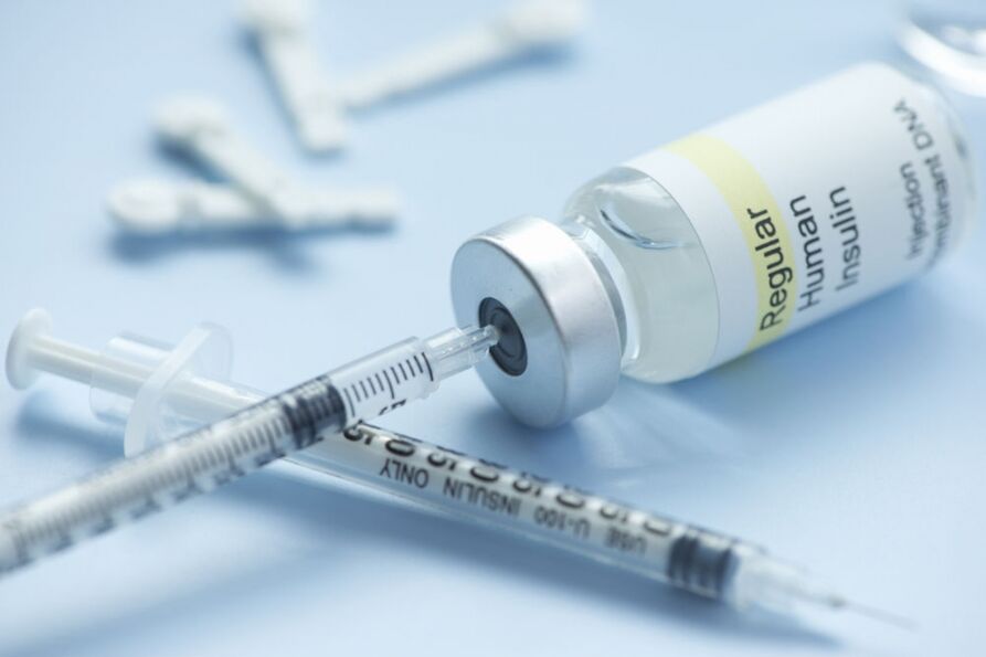 O metodă comună de administrare a insulinei sunt seringile. 